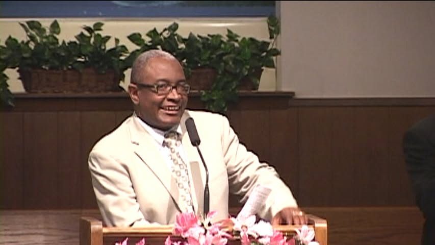 Preaching from the Greater Union pulpit